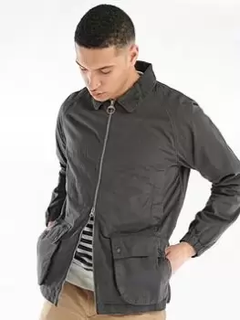 Image of Barbour Domus Casual Jacket, Charcoal Size M Men