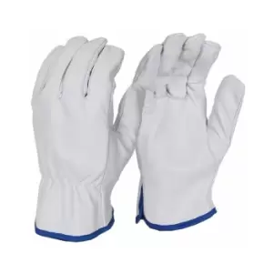 Image of Unlined Drivers Glove Pearl - Size L - Pack of 10