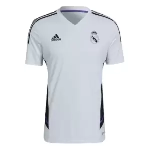 image of adidas Real Madrid Condivo 22 Training Jersey Mens - White