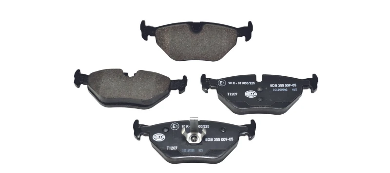 Image of HELLA Brake pad set HELLA 8DB 355 009-051