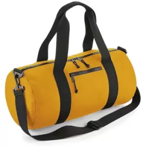 image of BagBase Recycled Barrel Bag (One Size) (Mustard) - Mustard