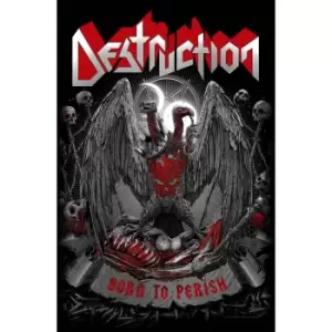 Image of Destruction - Born To Perish Textile Poster