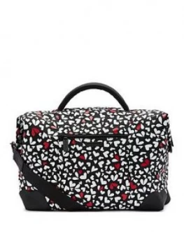 image of Lulu Guinness Cut Out Hearts Fenella Holdall