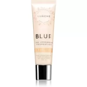 Image of Lumene Blur 16h Longwear Foundation Long-Lasting Foundation SPF 15 Shade 2 Soft Honey