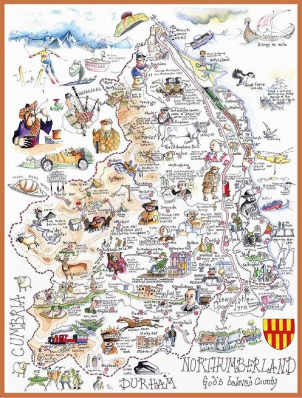 Image of Tim Bulmer Northumberland - Tim Bulmer 1000 piece Jigsaw