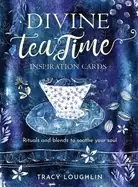Image of divine tea time inspiration cards rituals and blends to soothe your soul