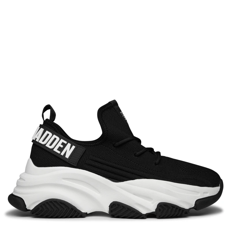 Image of Steve Madden Protege-e Sneakers. - Black 3