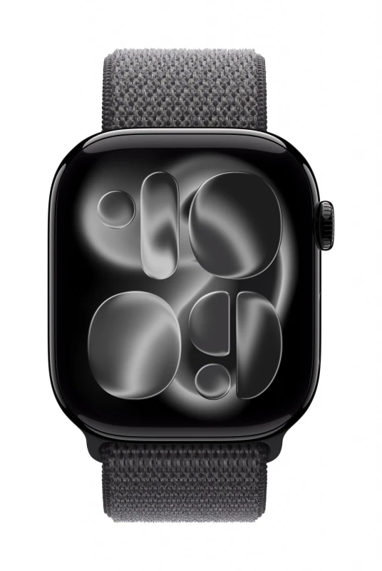 Image of Apple MFFN4ZM/A Smart Wearable Accessories Band Dark Grey Nylon, Recycled polyester, Spandex MFFN4ZM/A