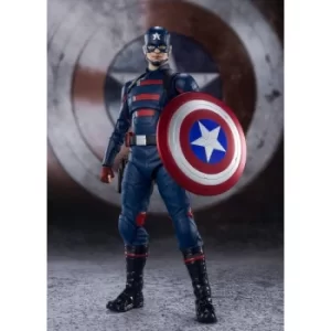 Image of The Falcon and the Winter Soldier S.H. Figuarts Action Figure Captain America (John F. Walker) 15 cm