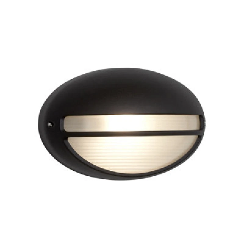 Image of Lighting Collection Walvis Black Outdoor Light