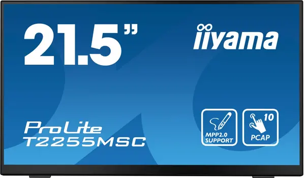 image of iiyama ProLite 21.5" T2255MSC-B1 Full HD Touch Screen LCD Monitor