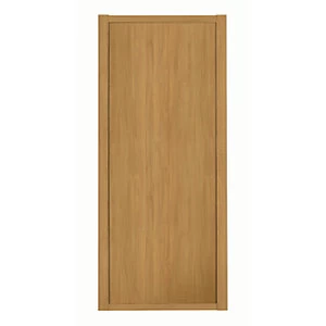 image of Spacepro 1 Panel Shaker Oak Frame Oak Door - 914mm