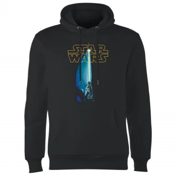 image of Star Wars Lightsaber Hoodie - Black - L