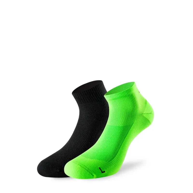 Image of Lenz 3.0 Running Socks, black-green, Size 42 - 44 for Men