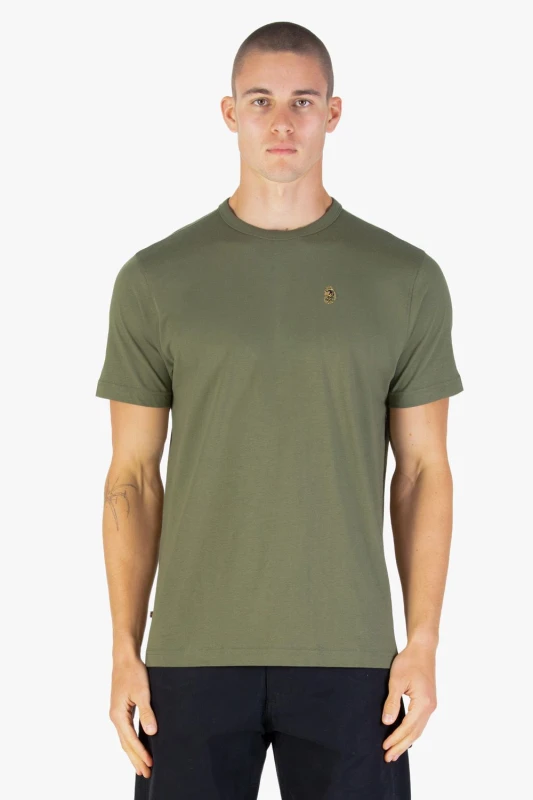 Image of Luke 1977 Luke 1977 Men Traff 1000 T-Shirt in Green Size: large Green L Male 5063494114740