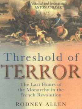 Image of Threshold of Terror by Rodney Allen Paperback