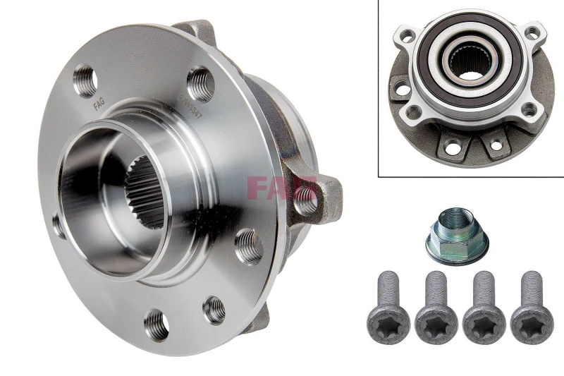 Image of Wheel bearing kit FAG 713 6064 40