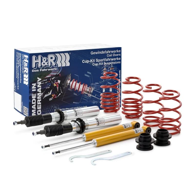 Image of Suspension kit, coil springs / shock absorbers H&R 29101-1