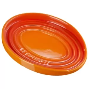 Image of Le Creuset Stoneware Oval Spoon Rest Volcanic