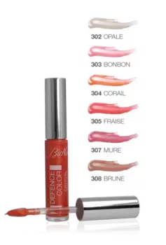 image of BioNike Defense Color Color Lipgloss 305 Fraise 6ml