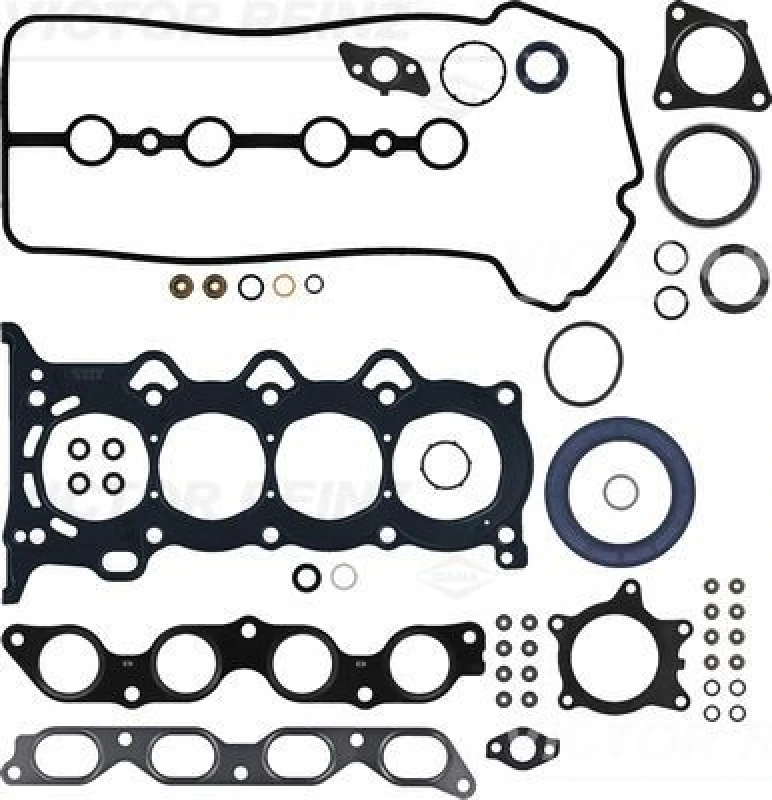 Image of REINZ 01-53135-02 Full Gasket Set, engine with crankshaft seal, with multi-layered cylinder head gasket Full Gasket Set,engine (560)