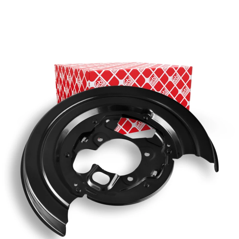 Image of FEBI BILSTEIN 174250 Brake Disc Back Plate Rear Axle Right Splash Panel,brake disc (1330)