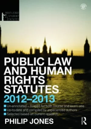 Image of Public Law and Human Rights Statutes