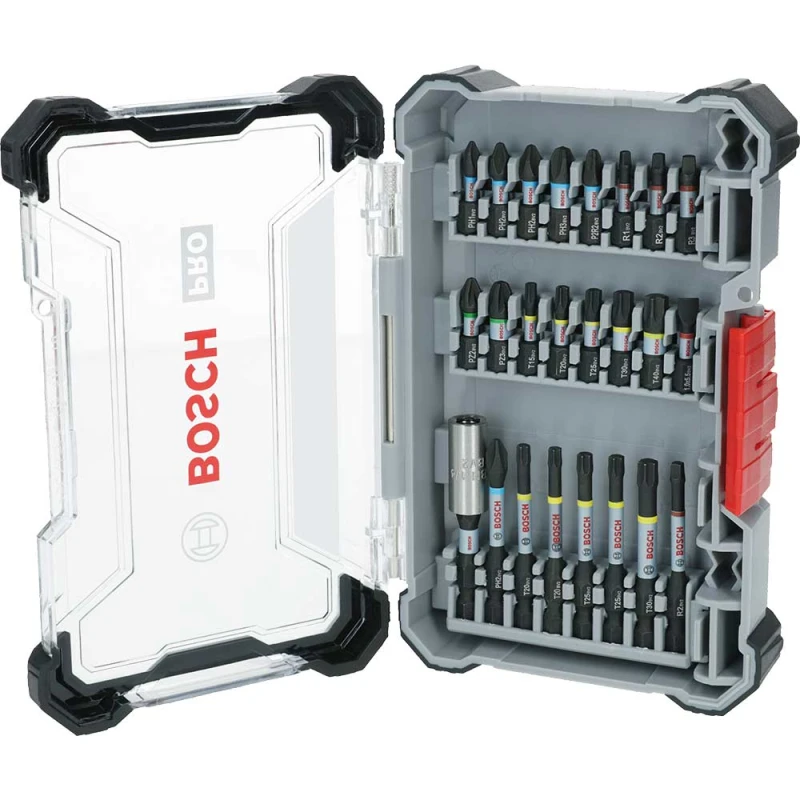 Image of Bosch PRO 24 Piece Impact Screwdriver Bit Set 2608521U75