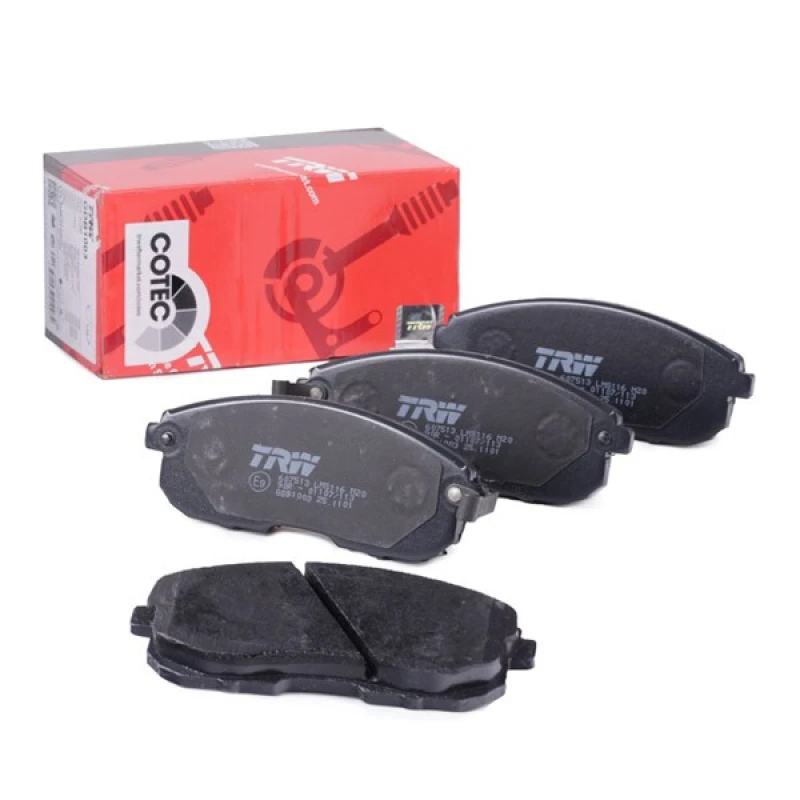 Image of TRW GDB1003 Brake pad set with acoustic wear warning Brake Pad Set,disc brake (402)