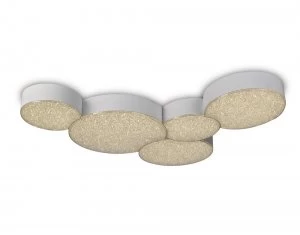 Image of Flush Ceiling Light 63.5cm x 46.3cm 43W LED 3000K, 2120lm