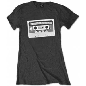 Image of 5 Seconds of Summer Tape Ladies Charcoal T Shirt: Large