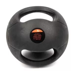 Image of Double Handle Grip Medicine Ball 8KG Black