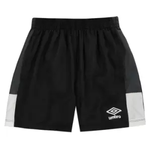 Umbro Poly Shorts Junior Boys - Black