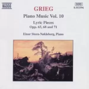 image of Edvard Grieg - PIANO MUSIC VOL.10 - LYRIC PIECES CD Album - Used