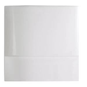 Image of Cooke Lewis Rigid Gloss White acrylic White Straight Bath end panel W700mm