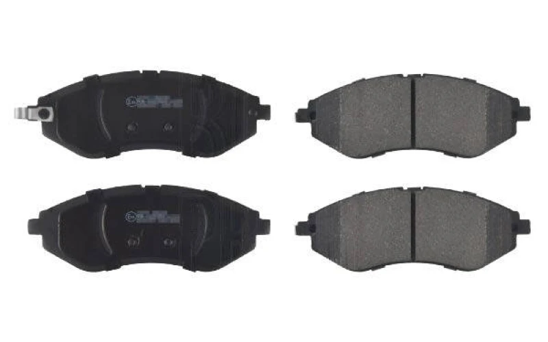 Image of Blue PRINT ADG04257 Brake pad set Front Axle, with acoustic wear warning Brake Pad Set,disc brake (402)