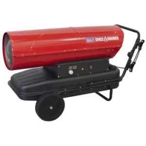 Image of Sealey AB3412 Space Warmer Kerosene/Diesel Heater 340,000Btu/hr w...