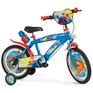 image of Superman 16" Wheel Childrens Bicycle, Blue