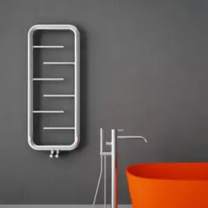 image of Carisa - Aren Stainless Steel Towel warmer 1200x500 2023 BTUs Brushed SS