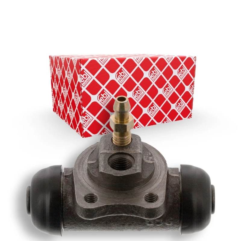 Image of FEBI BILSTEIN 02776 Brake Cylinder Rear Axle Right Cast Iron Wheel Brake Cylinder (277)