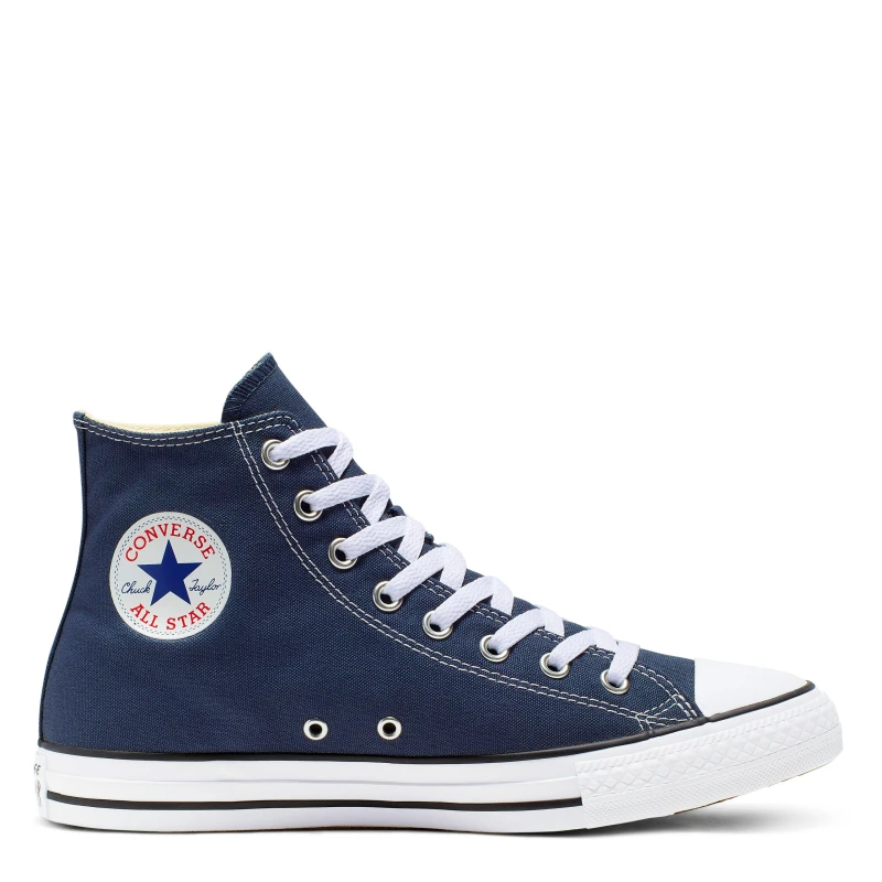 Image of Converse all star hi trainers in navy Navy UK 6.5 (EU 39½)