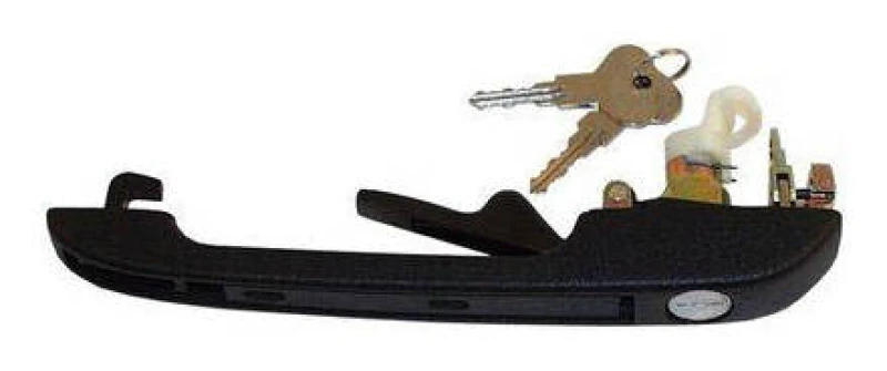 Image of JP GROUP 1187102280 Door Handle JP Right Front, black, with key Door Handle (1373)
