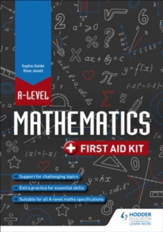 Image of Sophie Goldie A Level Mathematics: First Aid Kit Book Multi unisex