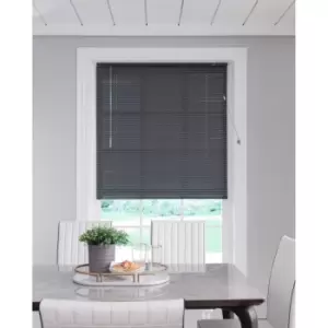 Image of Little Black Book Aluminium Venetian Blind Charcoal 100/160Cm
