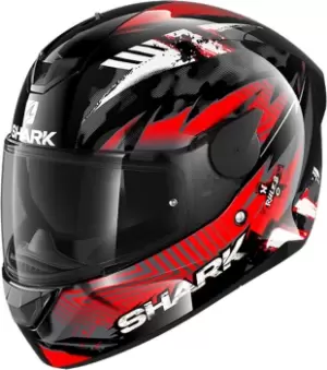 Image of Shark D-Skwal 2 Penxa Helmet, black-red, Size L, black-red, Size L