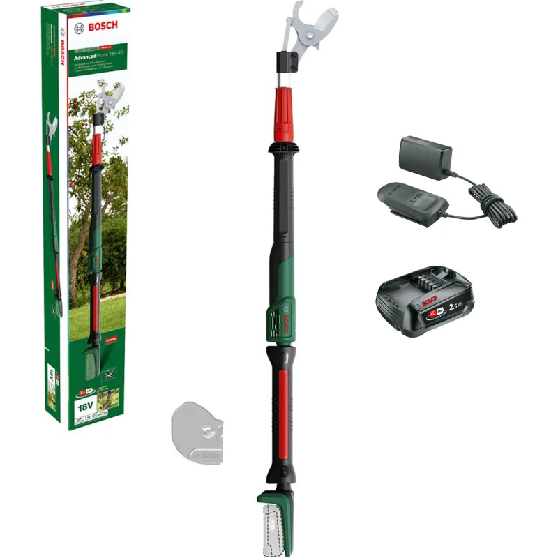 Image of Bosch ADVANCEDPRUNE 18V-45 P4A 18v Cordless Tree Pruner (Short) ADVANCEDPRUNE 18V-45 Batteries: 1 x 2.5ah Li-ion