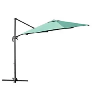 Image of Outsunny Umbrella 84D-052GN Aluminum, Steel, Polyester Green