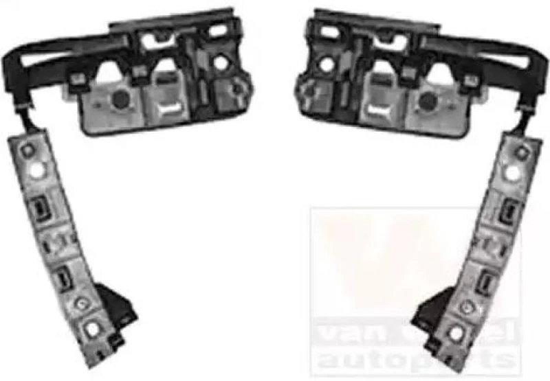 Image of VAN WEZEL 0905539 Mounting Bracket, bumper ** Equipart ** Right Rear Mounting Bracket,bumper (939)