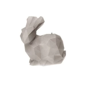 Image of Gray Large Rabbit Candle
