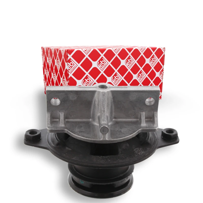 Image of FEBI BILSTEIN 33392 Engine mount Rear, Rubber-Metal Mount Engine Mounting (247)
